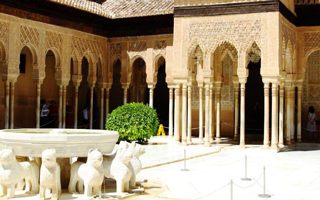 We continue the study of the columns of the Courtyard of the Lions of the Alhambra