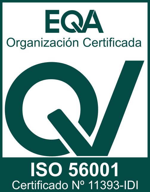 Certificado ISO 56001 EQA
